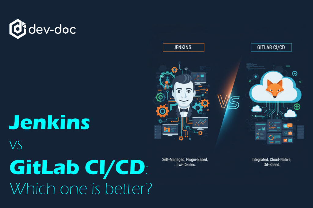 gitlab ci cd vs jenkins ci cd pipeline software development