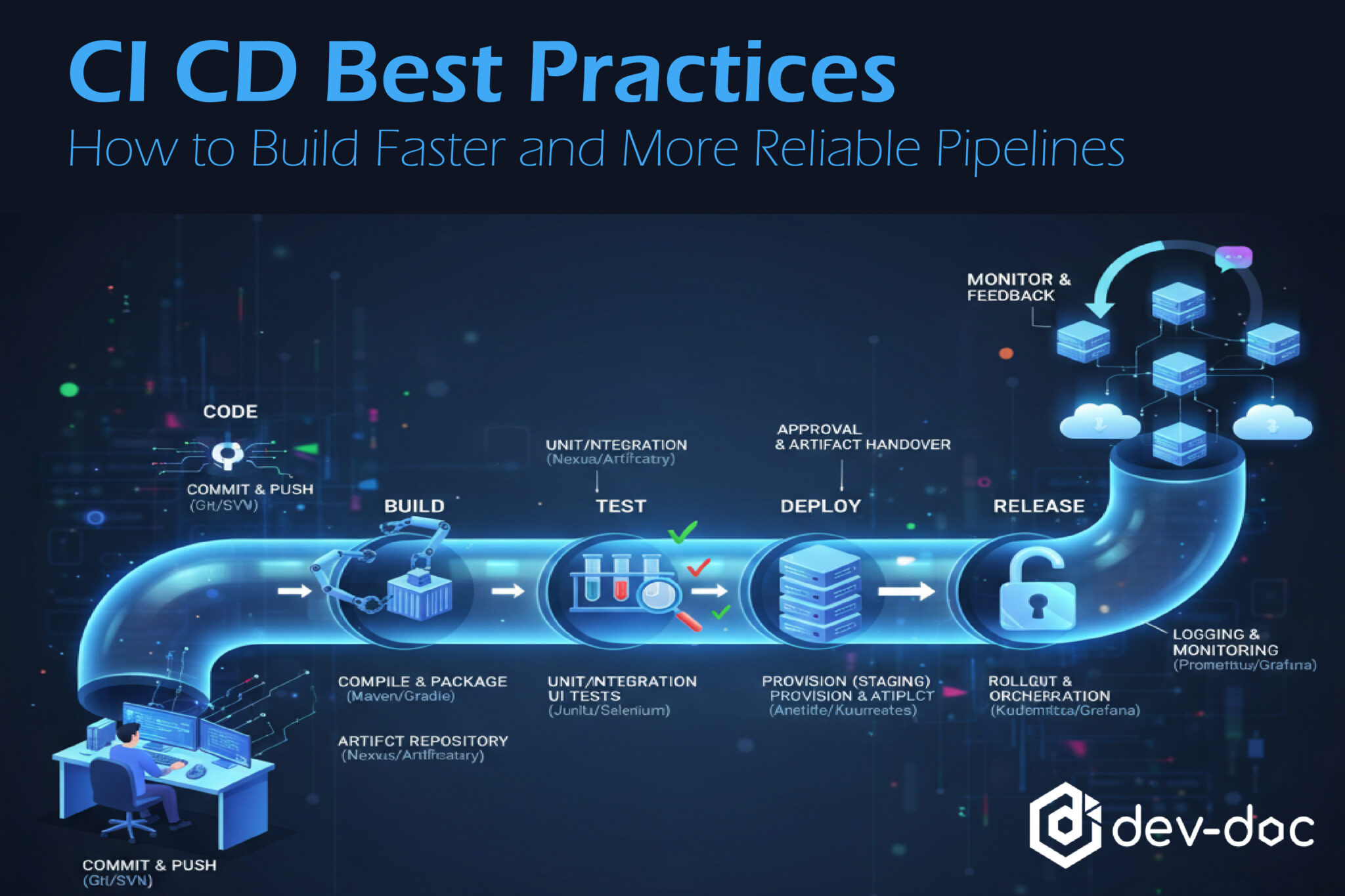 CI/CD Best Practices: How to Build Faster and More Reliable Pipelines ...